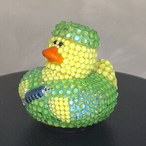 Doctor/Nurse Bedazzled Rubber Duck in Scrubs, Bling, Medical Gift